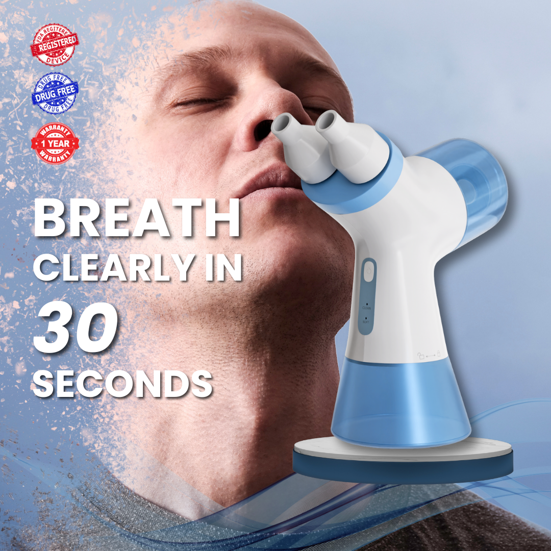 Dual-Action Nasal Cleaner