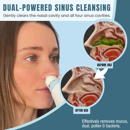 Dual-Action Nasal Cleaner