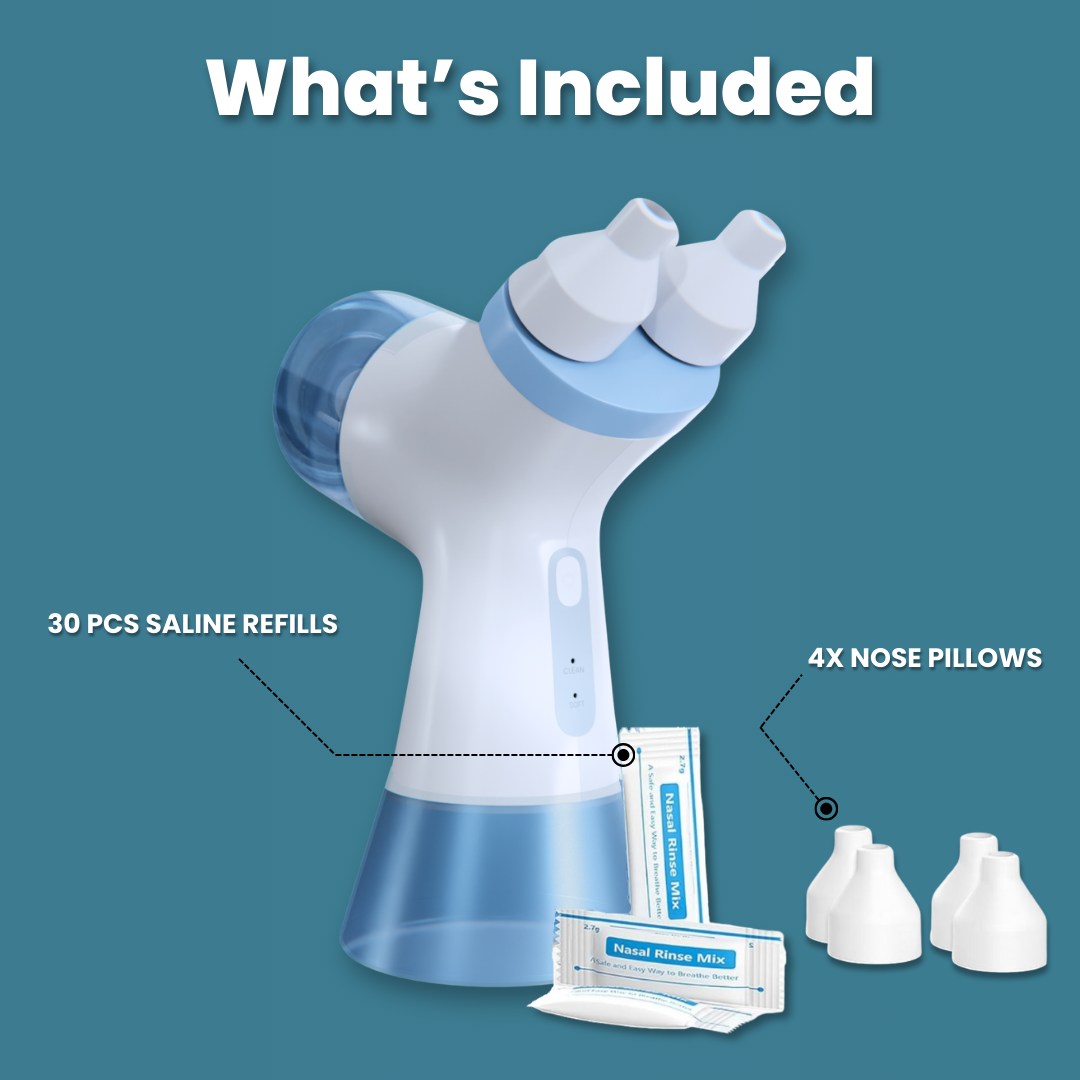 Dual-Action Nasal Cleaner