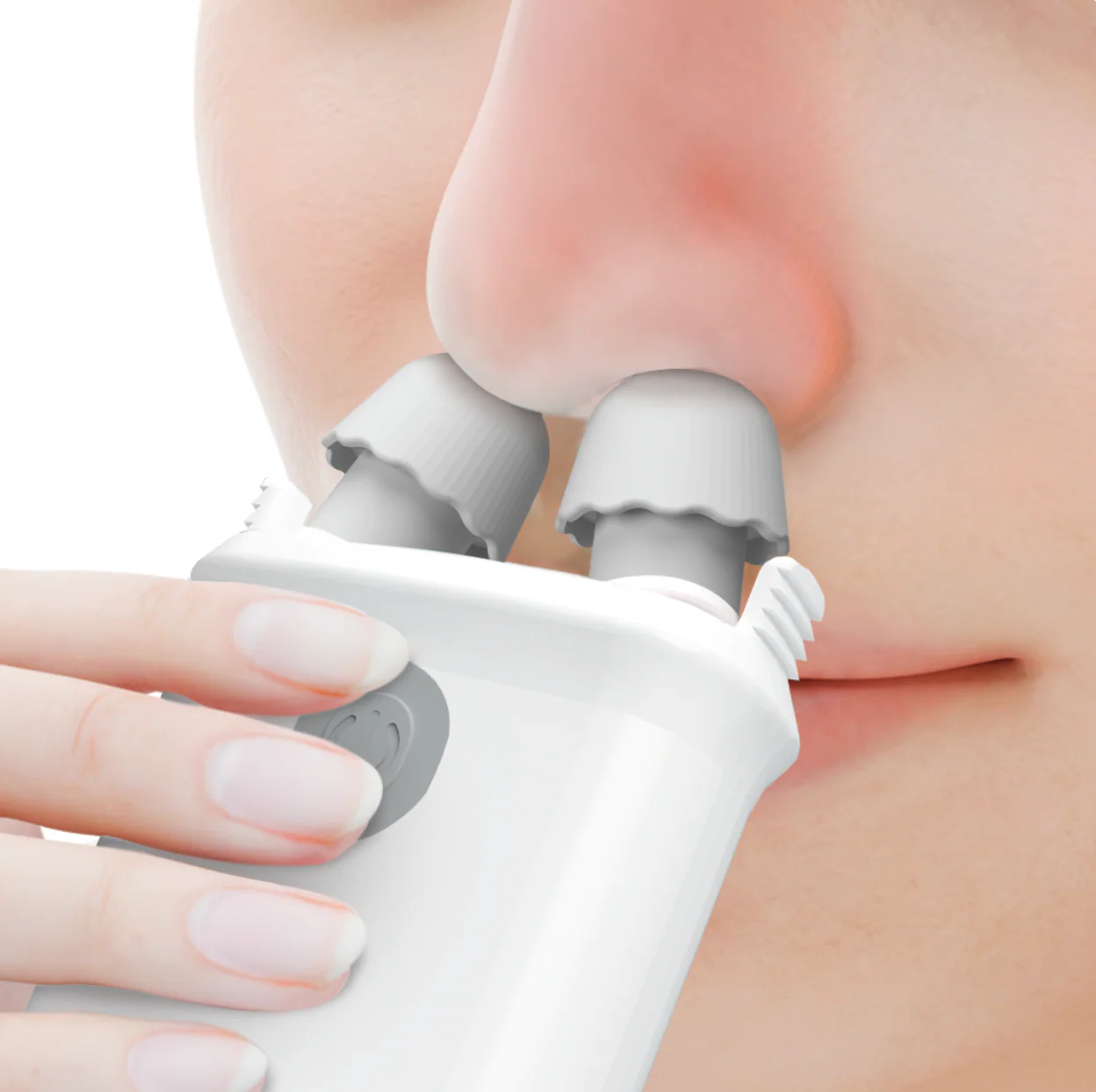 Nasal Irrigator With Powered Rinse & Suction