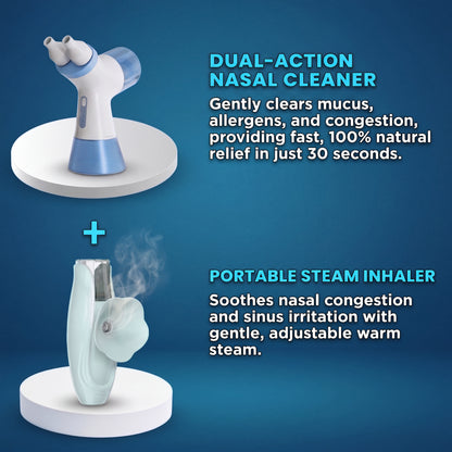 Dual-Action Nasal Cleaner