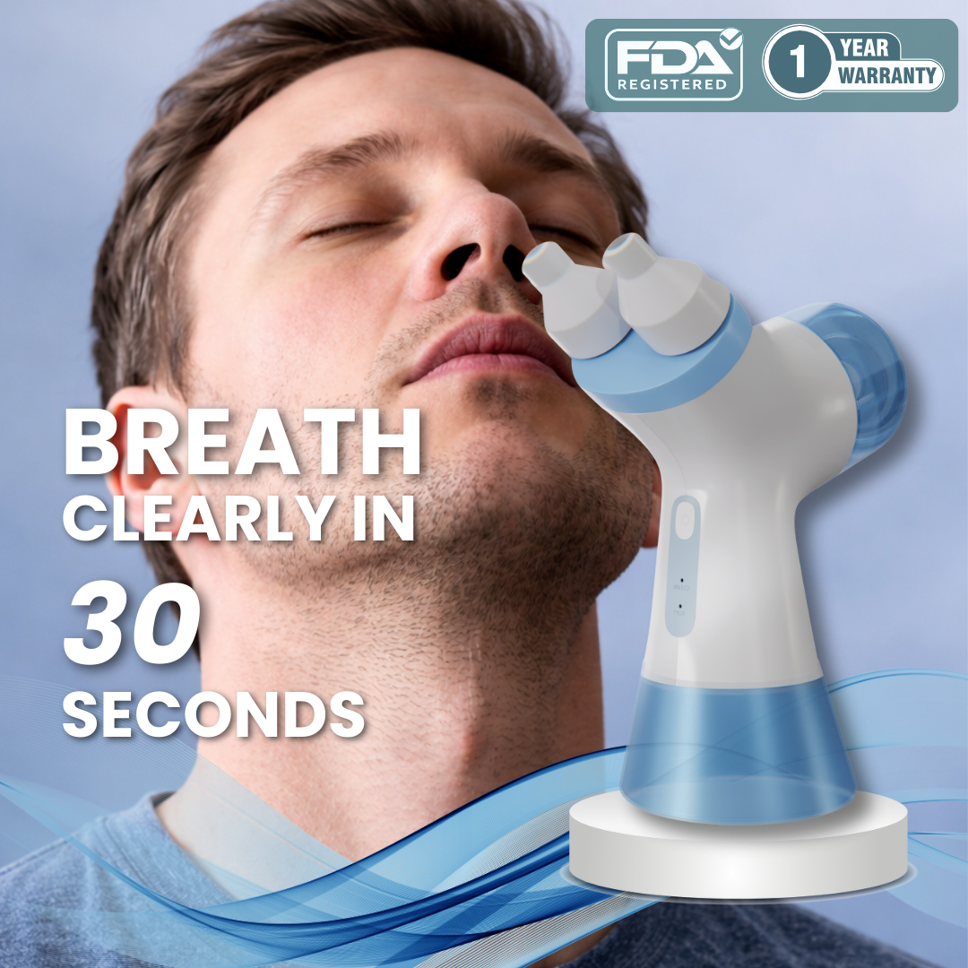 Dual-Action Nasal Cleaner