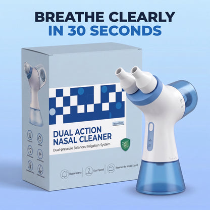 Dual-Action Nasal Cleaner
