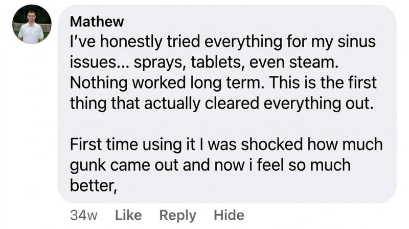 Customer testimonial