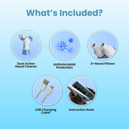 Dual-Action Nasal Cleaner