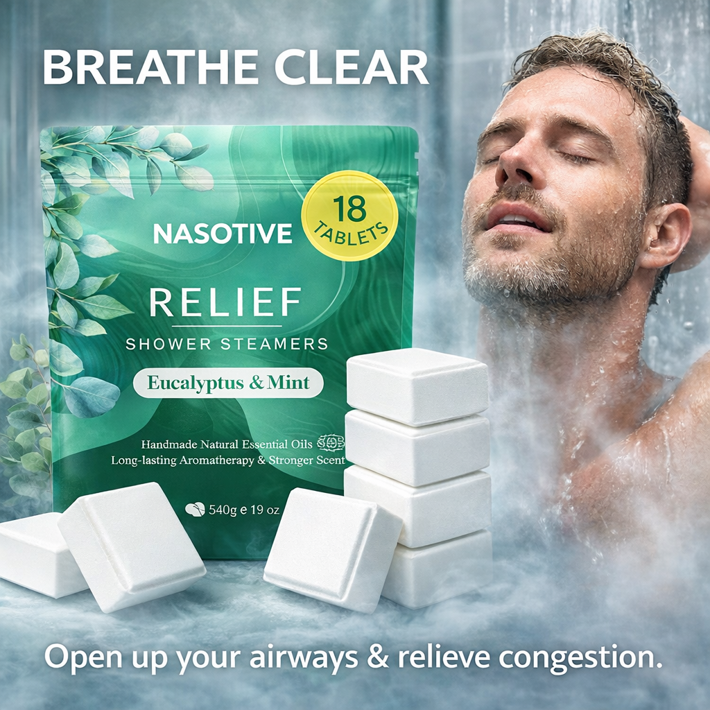 Nasotive Relief Shower Steamers